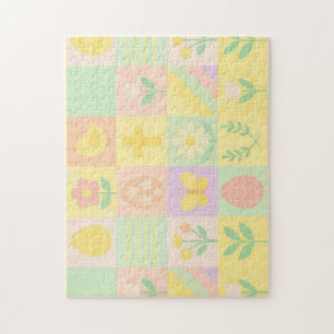 Puzzle Joli motif de Pâques/printemps