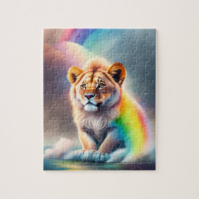 Puzzle Joli Petit Lion Mignon (Vertical)
