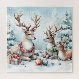 Puzzle Joli renne de Noël