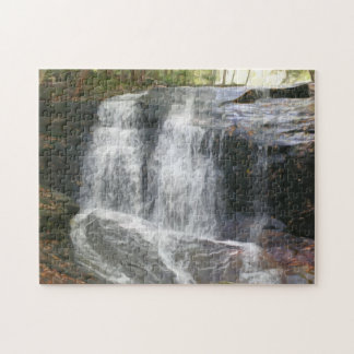 Puzzle Jolie cascade huile photo peinture