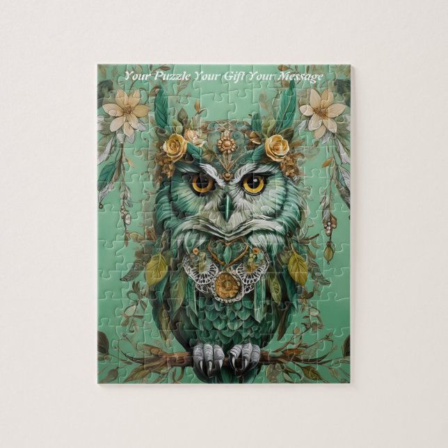 Puzzle Jolie Chouette Boho (Vertical)