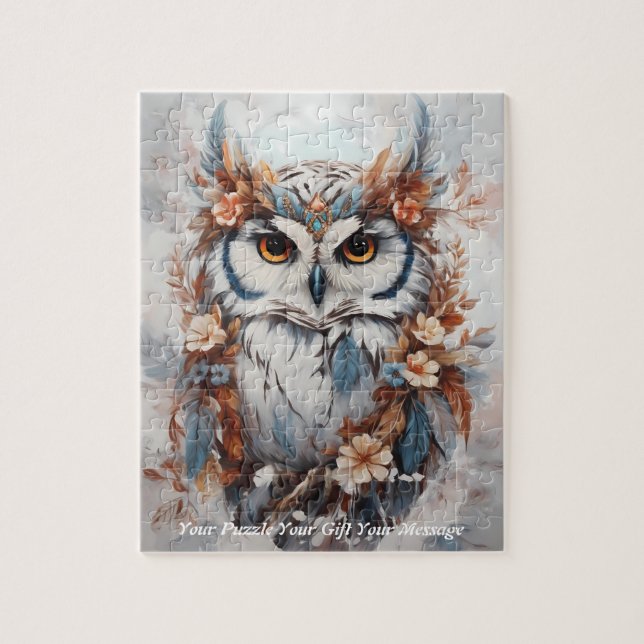 Puzzle Jolie Chouette Boho (Vertical)