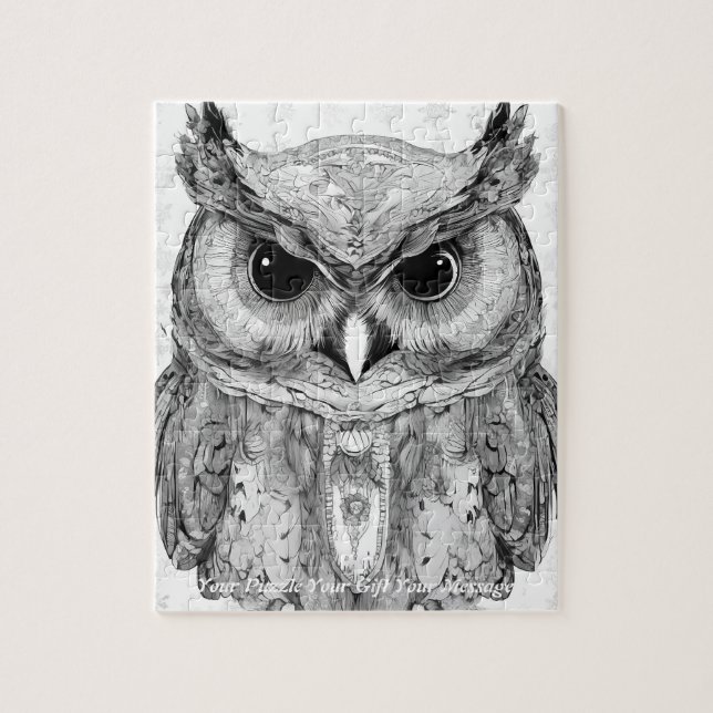 Puzzle Jolie Chouette Boho (Vertical)
