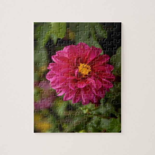 Puzzle Jolie Fleur Dahlia Rose (Vertical)