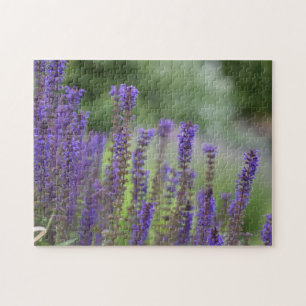 Puzzle Jolie Fleurs violettes Jardin Nature Photographie