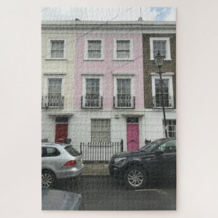 Puzzle Jolie maison rose Angel Islington Londres Royaume-