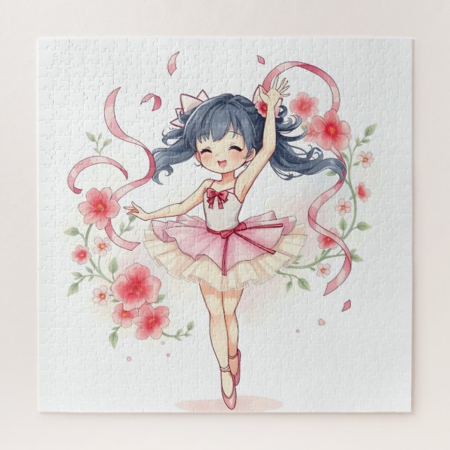 Puzzle Jolie petite fille ballerine (Vertical)