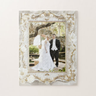 Puzzle Jolie photo personnalisée de mariage