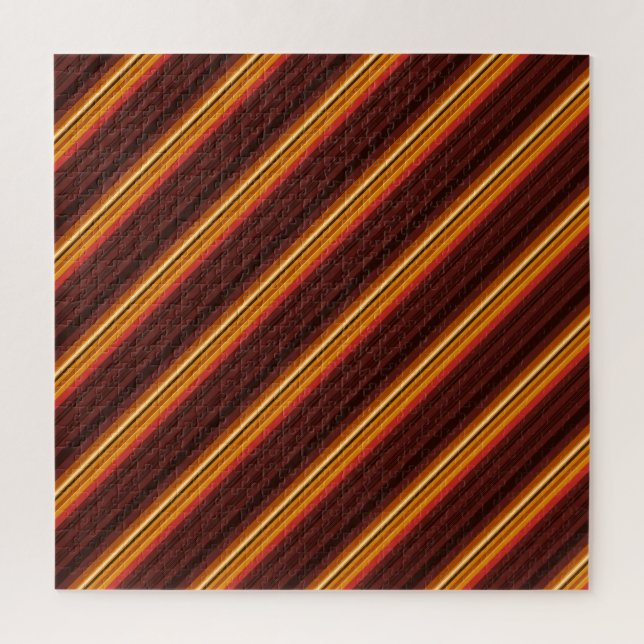 Puzzle Jolies rayures vintage (Vertical)