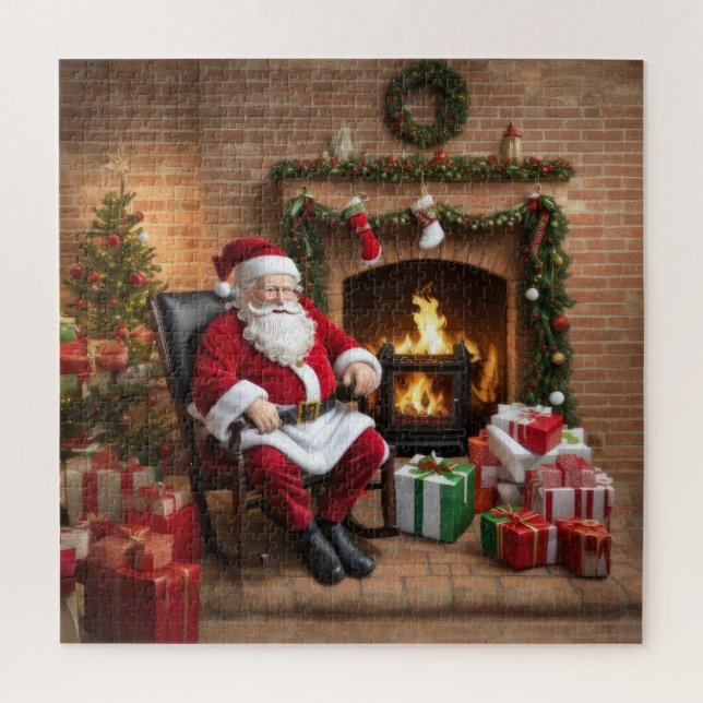 Puzzle Jolly Old Santa Claus (Vertical)