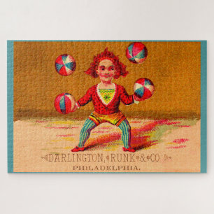 Puzzle Jongleur de cartes de commerce victorien Darlingto