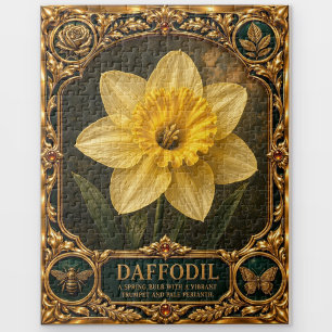 Puzzle Jonquille, Art de Bijou Hérité