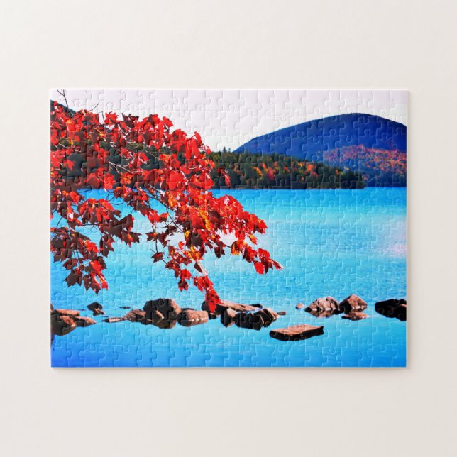 Puzzle Jordan Pond 11x14 (Horizontal)