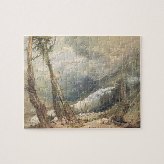Puzzle Joseph Mallord William Turner | Mere de Glace, en  (Horizontal)