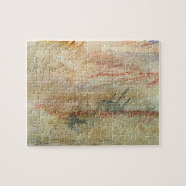 Puzzle Joseph Mallord William Turner | perdu à tout (Horizontal)