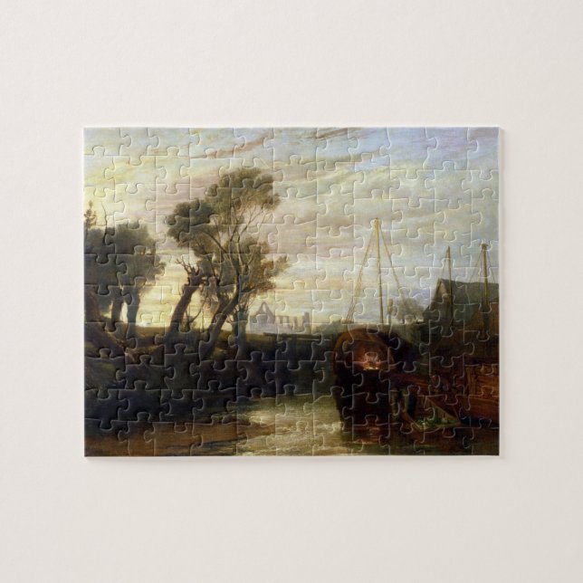 Puzzle Joseph William Turner| Abbaye de Newark, 1807 (Horizontal)