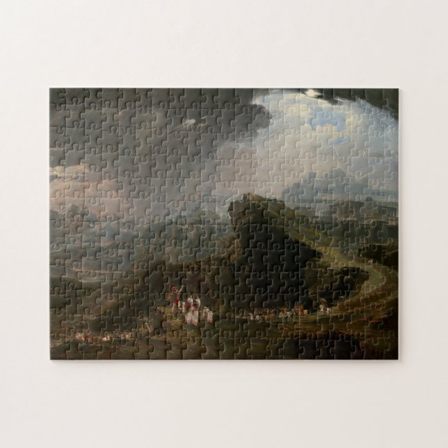 Puzzle Joshua et la bataille chez Gibeon (Horizontal)