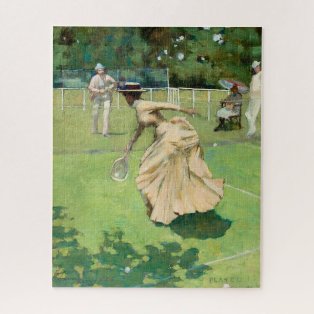 Puzzle Joué, Match de Tennis par Sir John Lavery (Vertical)