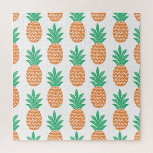 Puzzle Jouer à l'ananas : Plaisir Motif amusant.