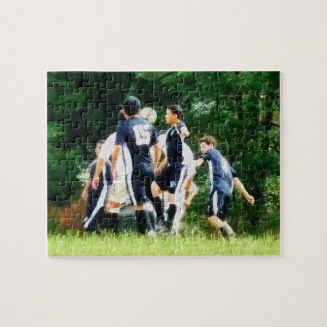 Puzzle Jouer au football (Horizontal)