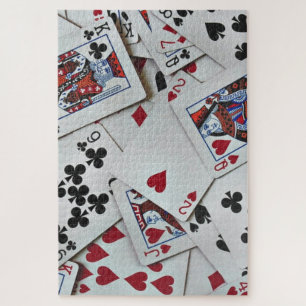Puzzle Jouer Cartes Poker Jeux Reine Roi