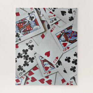 Puzzle Jouer Cartes Poker Jeux Reine Roi