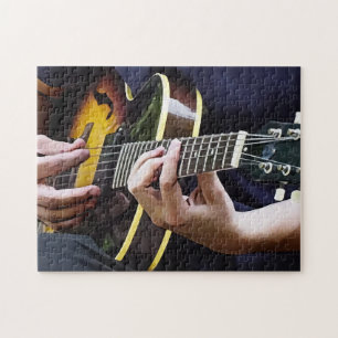 Puzzle Jouer de la guitare