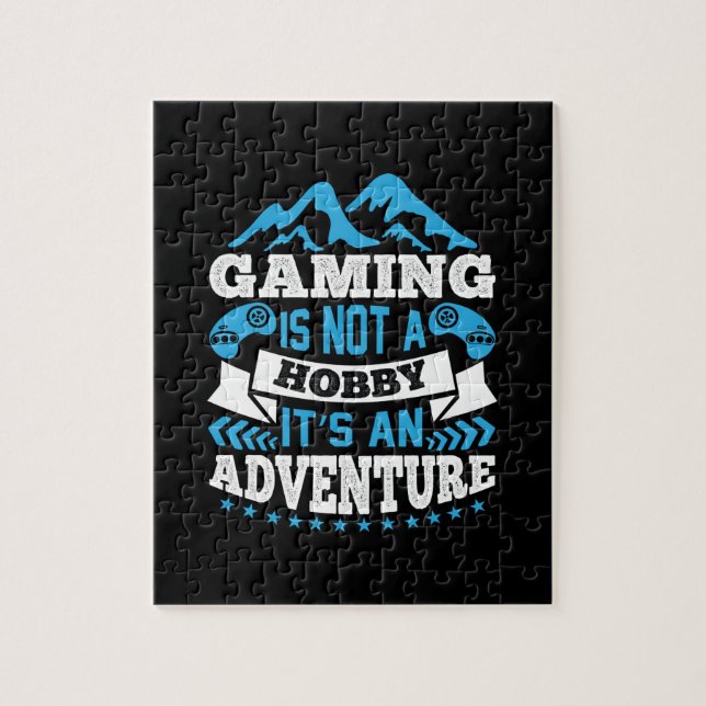 Puzzle Jouer Gift Gaming N'Est Pas Un Hobby (Vertical)