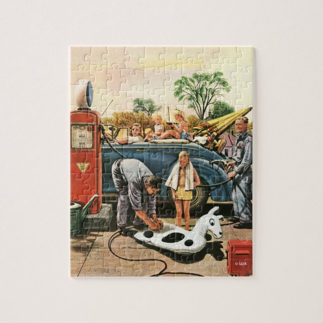 Puzzle Jouet de plage gonflant (Vertical)