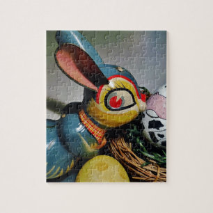 Puzzle Jouet lapin et oeuf de vache