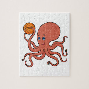 Puzzle Joueur de basket-ball Octopus