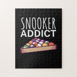 Puzzle Joueur de billard   Addict de snooker
