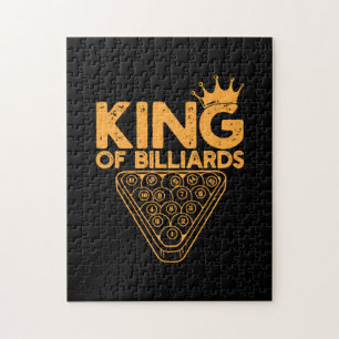 Puzzle Joueur de billard Roi Des Billiards