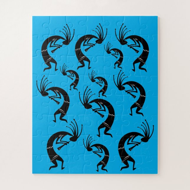 Puzzle Joueur de cannelure de Kokopelli Thunder_Cove (Vertical)