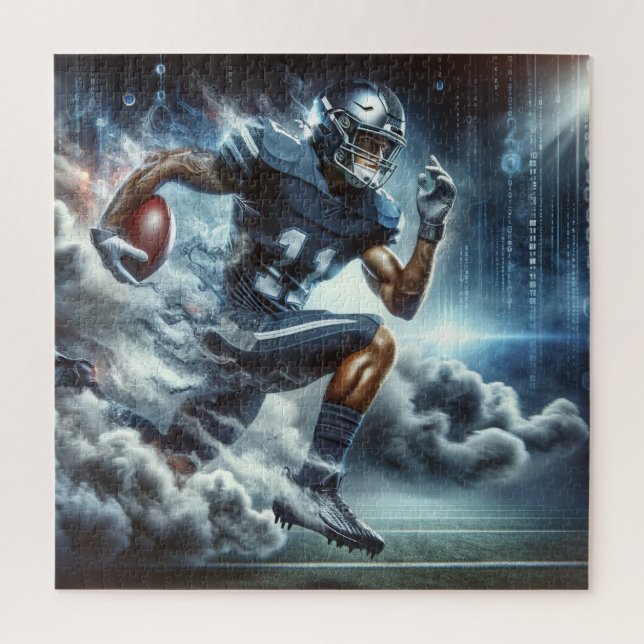Puzzle joueur de football (Vertical)