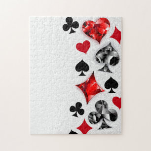 Puzzle Joueur de poker Parieur Enseignes de cartes Las Ve