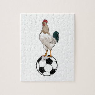 Puzzle Joueur de soccer Rooster Soccer