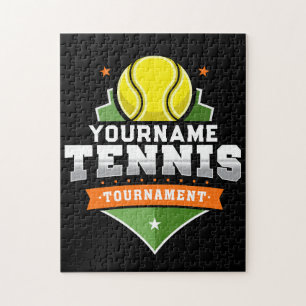 Puzzle Joueur de tennis personnalisé NOM Tournoi de Varsi