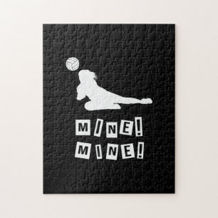 Puzzle Joueur de volley-ball   Mine de volleyball