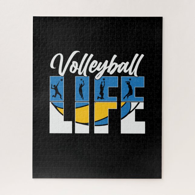 Puzzle Joueur de volley-ball | Volley-ball (Vertical)