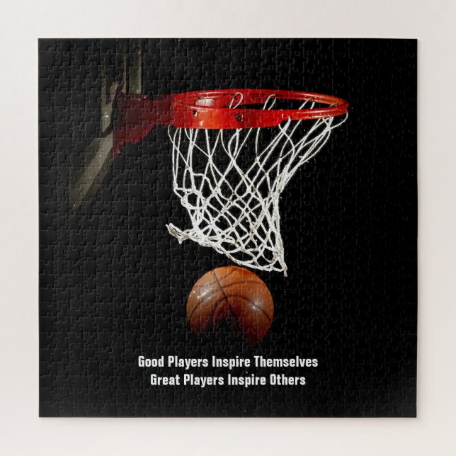 Puzzle Joueur Inspirational Quote De Basketball Inspirati (Vertical)