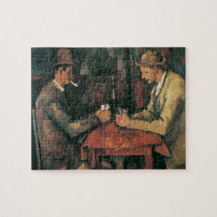 Puzzle Joueurs de cartes par Paul Cezanne, Art Vintage