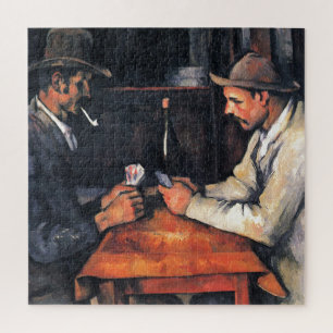 Puzzle Joueurs de cartes Paul Cezanne Peinture Art
