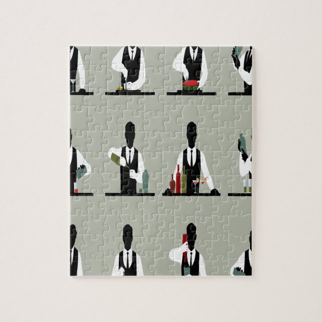 Puzzle Jour de barman du monde - jour d'appréciation (Vertical)