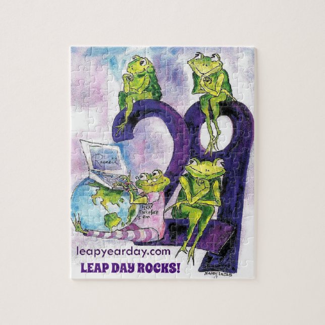 PUZZLE JOUR DE L'ANNÉE LIMITE 29 FÉVRIER (Vertical)