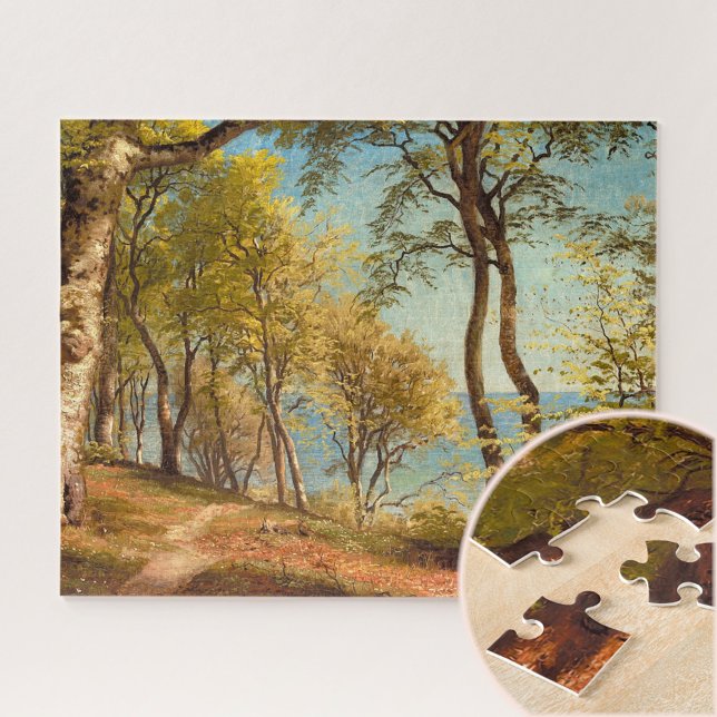 Puzzle Jour de printemps dans la forêt par Peder Mork Mon (Créateur téléchargé)