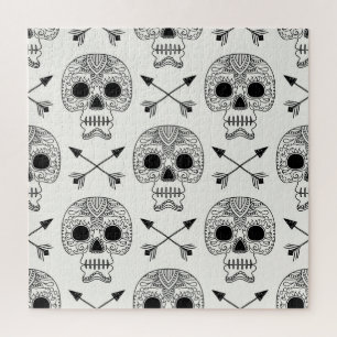 Puzzle Jour des Crânes Mexicains des Morts