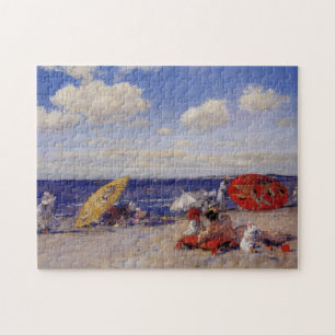 Puzzle Jour d'été en bord de mer (Paysage de plage)
