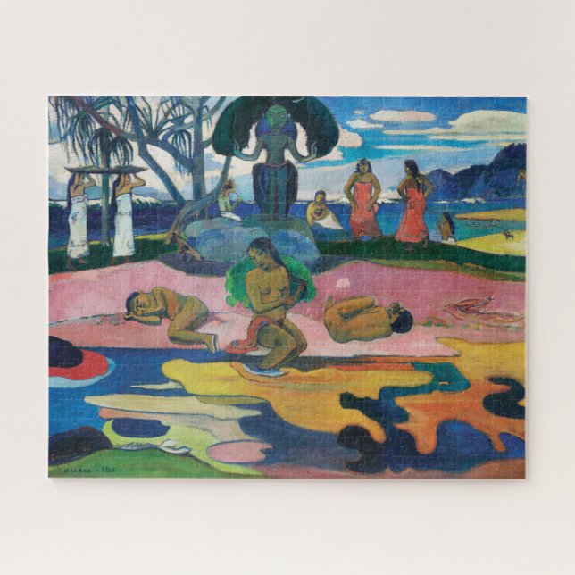 Puzzle Jour du Dieu | Paul Gauguin | (Horizontal)
