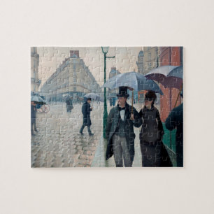 Puzzle Journée de la Pluie de Paris par Gustave Caillebot